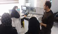 حضور کارشناسان امور آزمایشگاه‌های استان در بیمارستان مهر امام علی (ع) تکاب