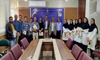 برگزاری مراسم بزرگداشت روز علوم آزمایشگاهی در شبکه بهداشت و درمان تکاب