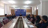 برگزاری جلسه پیام گذاران سلامت در شبکه بهداشت و درمان تکاب 