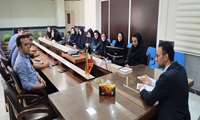 برگزاری جلسه پرستاران بخش اورژانس بیمارستان با سرپرست شبکه و درمان تکاب