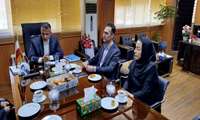 دیدار سرپرست شبکه بهداشت و درمان با فرماندار جدید شهرستان تکاب 