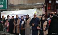 برگزاری موکب سلامت شبکه بهداشت و درمان شهرستان تکاب