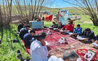 برگزاری برنامه‌های هفته سلامت در شهرستان تکاب و روستاهای تابعه