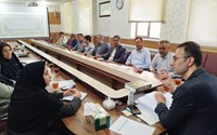 برگزاری جلسه هماهنگی جهت اجرای برنامه‌های هفته سلامت در شبکه بهداشت و درمان تکاب 