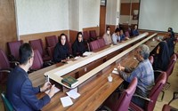 برگزاری جلسه درون بخشی کمیته فرهنگی اجتماعی سلامت زنان و خانواده در شبکه بهداشت و درمان تکاب 