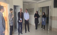 حضور رئیس گروه سلامت کار و کارشناسان بهداشت محیط معاونت بهداشتی استان در شبکه بهداشت و درمان تکاب