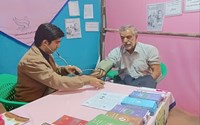 حضور کارشناس تغذیه مرکز بهداشت در جشنواره غذا و سلامت شهرستان تکاب 