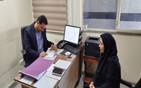بازدید مدیر پرستاری دانشگاه علوم پزشکی استان از بیمارستان مهر امام علی (ع) تکاب