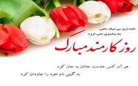 پیام تبریک سرپرست شبکه بهداشت و درمان تکاب به مناسبت روز کارمند 1405