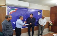 تجلیل از کارشناسان واحد بهداشت محیط شبکه بهداشت و درمان تکاب 