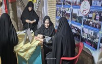 برپایی موکب سلامت به مناسبت هفته سالمندان در تجمع شبانه شهرستان تکاب 